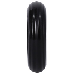 RockSolid by Doc Johnson Cockring The Ribbed Donut 28 mm Noir